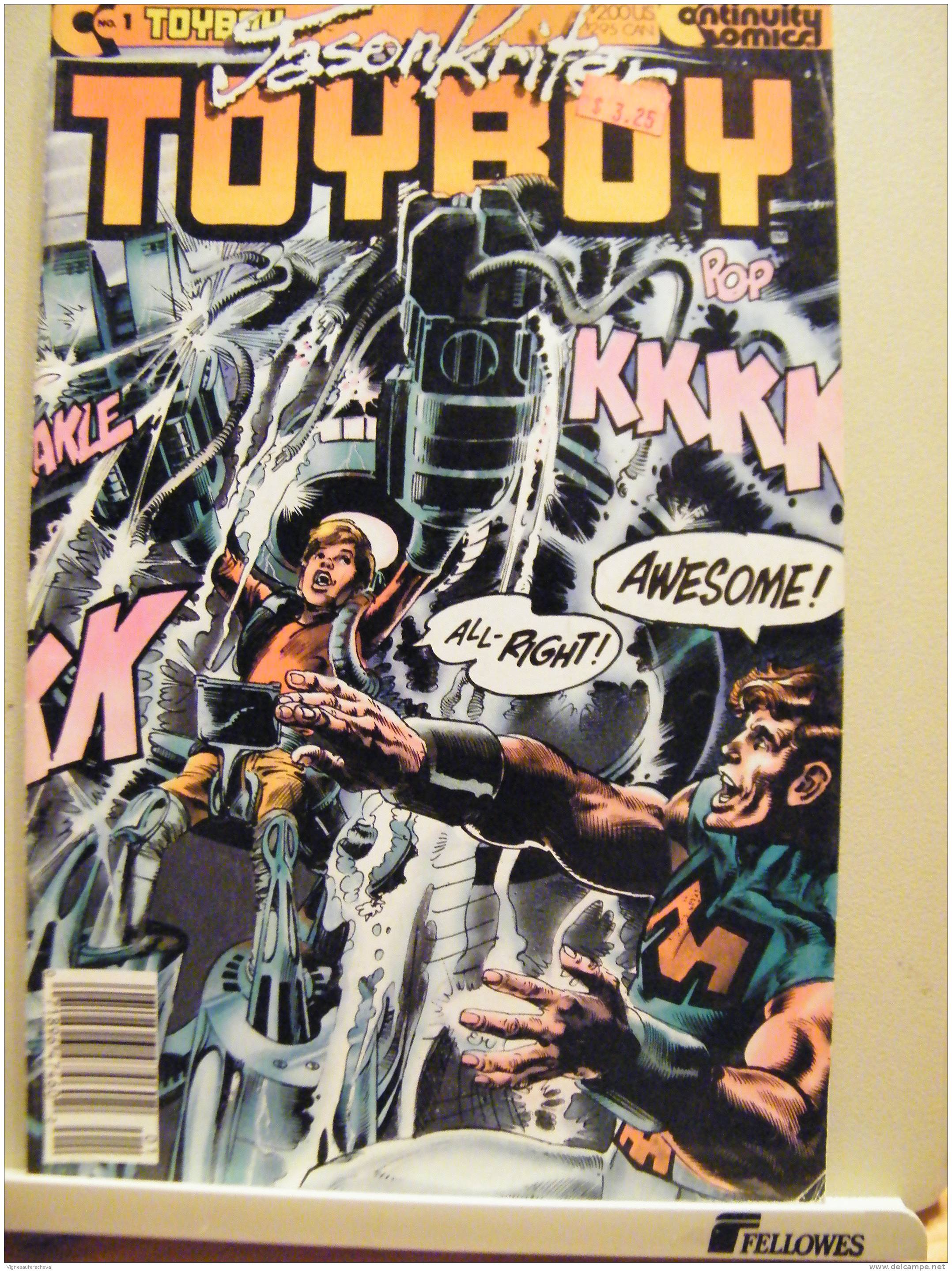 Continuity Comics-no 1 Oct 86:Jason Kriter: Toyboy - Autres Éditeurs