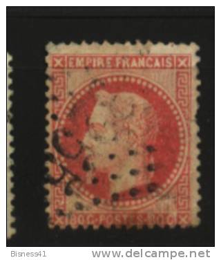 France N° 32 Oblitération GC GROS CHIFFRES  N° 3255  // LES SABLE D'OLONNE - 1863-1870 Napoleon III With Laurels