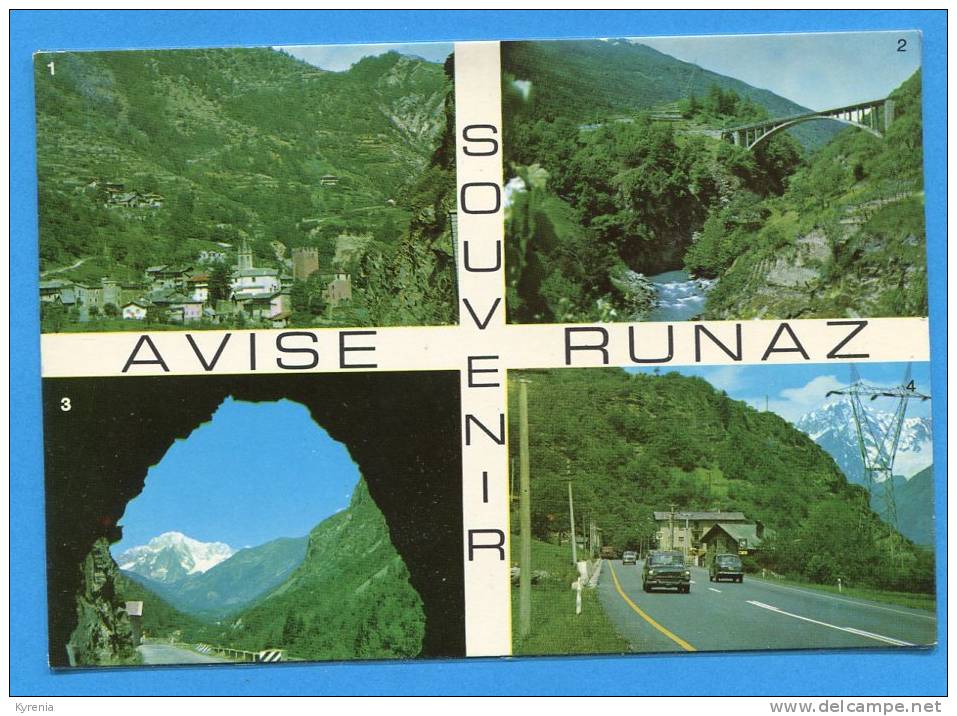 Avise-Runaz (Aosta).VOITURE , AUTO , CAR - Aosta