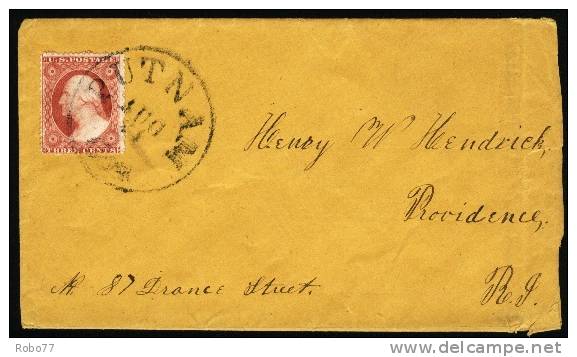 1860 USA Cover.  (H05c115) - Covers & Documents