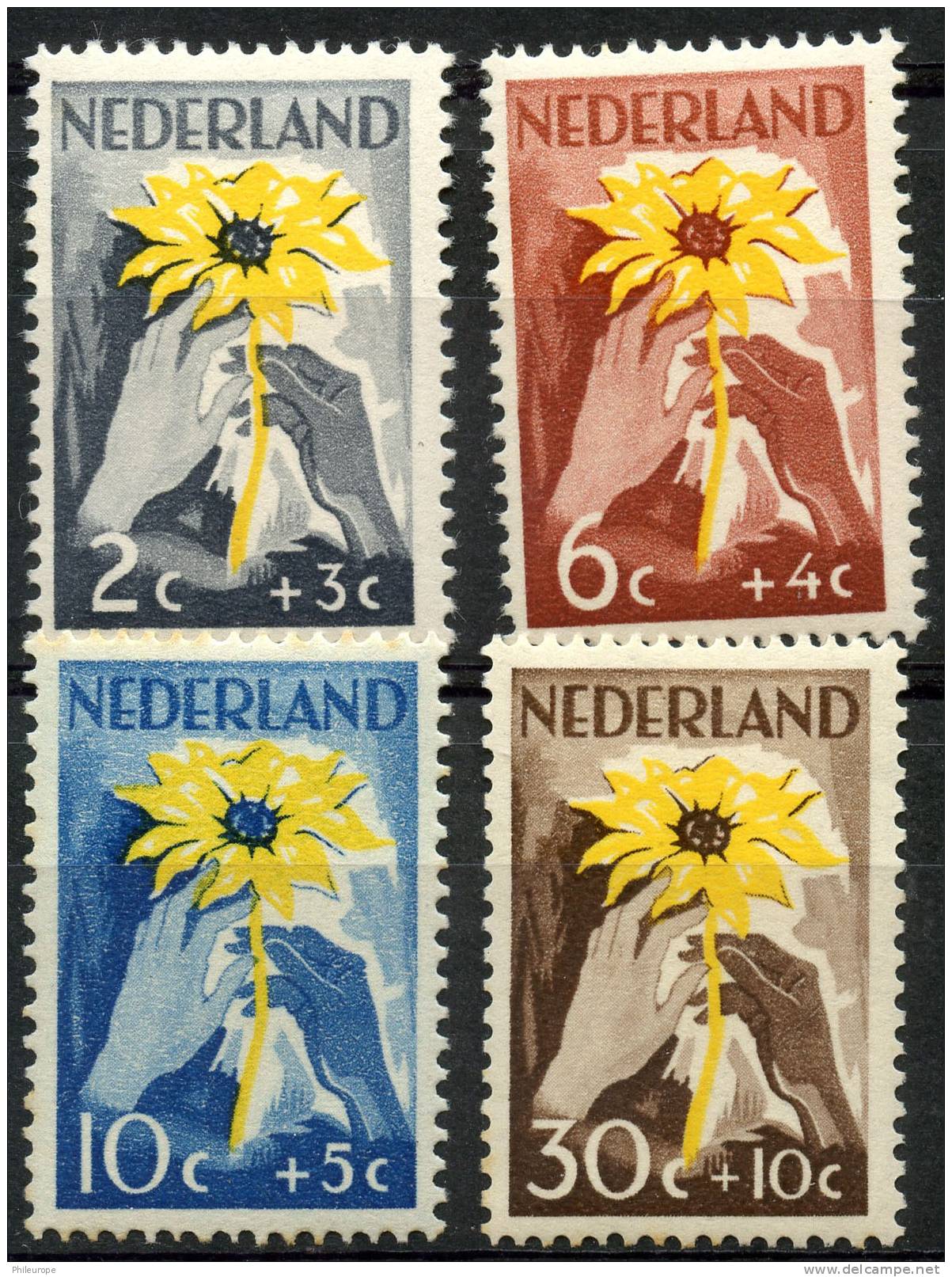 Pays-Bas (1949) N 509 à 512 * (charniere) - Sonstige & Ohne Zuordnung