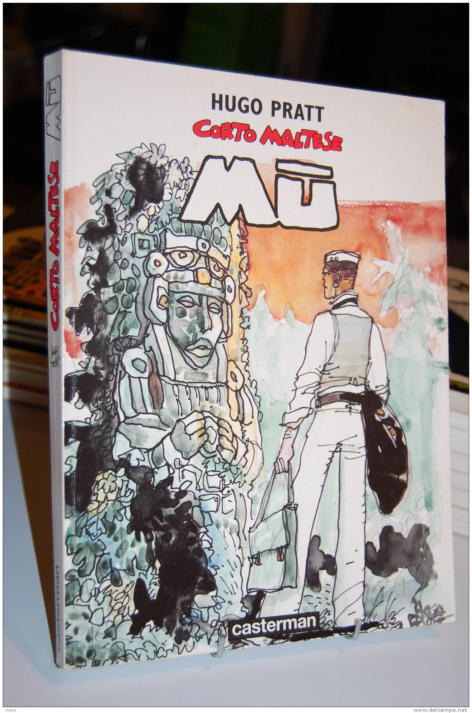 PRATT Hugo " CORTO MALTES N° 10 - MÛ "  Casterman -1992 - Souple En Noir Et Blanc (cote BDM 30€)(col1f) - Corto Maltese