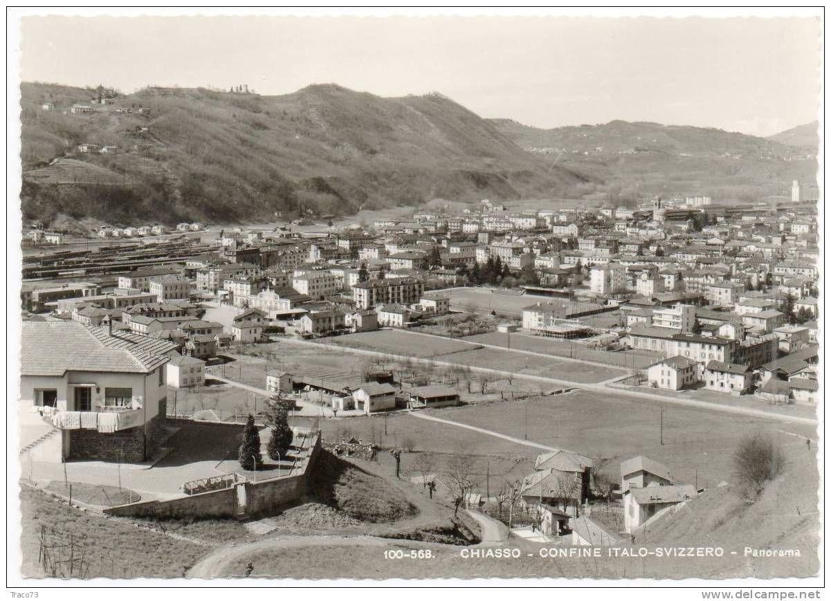 CHIASSO  /  Confine Italo-Svizzero - Panorama - Chiasso