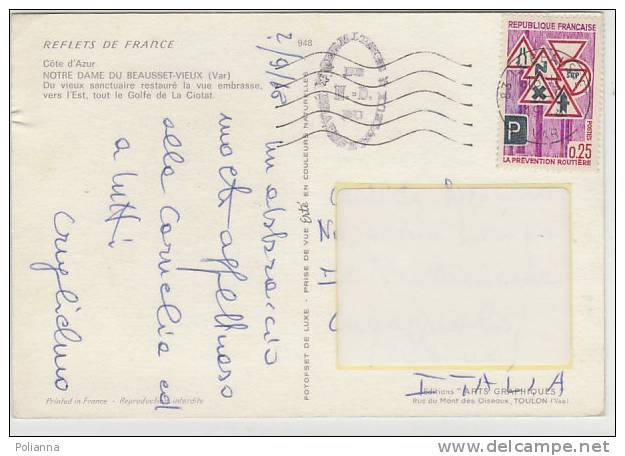 PO1055B# FRANCIA - NOTRE DAME DU BEAUSSET-VIEUX  VG 1968 - Le Beausset