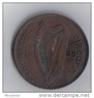 IRELAND ONE PENNY 1935  - VERY GOOD - Ireland