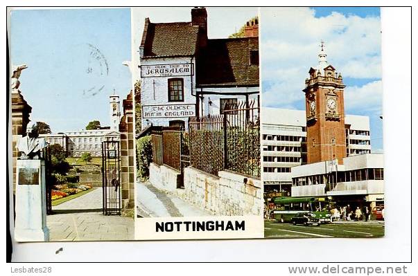 CPA UK.-  NOTTINGHAM- University Gates.-The Trip To Jurusalem - Victoria Toyer-   - DEC SA 2011 035 - Nottingham