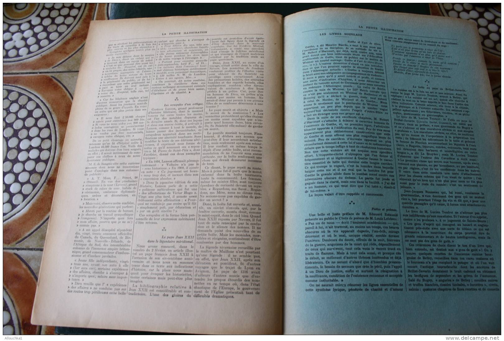 JUDAICA"LE SOURIRE DU ROI DES JUIFS"LA PETITE ILLUSTRATION ROMAN REVUE>B. DUBOIS 4-5- 935>AVENTURE DE SAPHOS MELAM