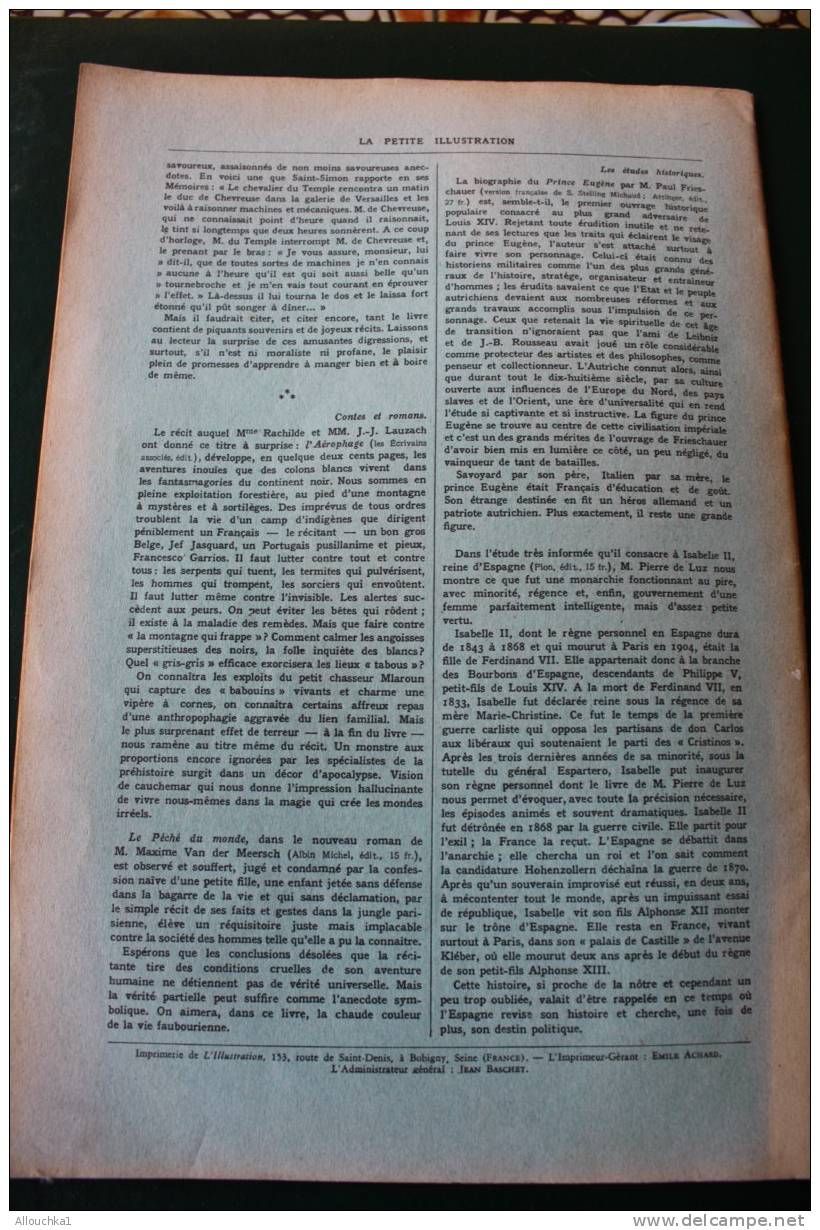 JUDAICA"LE SOURIRE DU ROI DES JUIFS"LA PETITE ILLUSTRATION ROMAN REVUE>B. DUBOIS 4-5- 935>AVENTURE DE SAPHOS MELAM