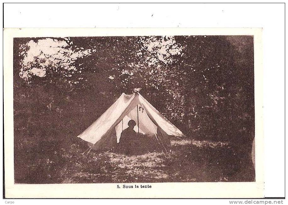 SCOUTISME - N°5. Sous La Tente. Fédération Française Des Eclaireuses. (Scouts) - Scoutismo