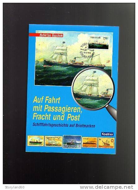 Les Bateaux En Timbres Poste . Longs-courriers , Paquebots , Transport Passagers - Allemagne