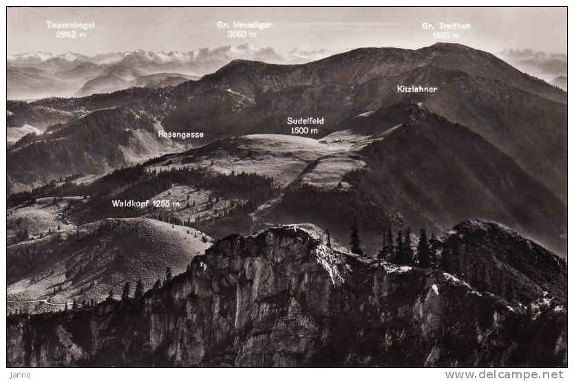 Deutschland, Bayern, Miesbach-Blick Zum Sudelfeld, Kleinformat, Gelaufen Nein - Miesbach