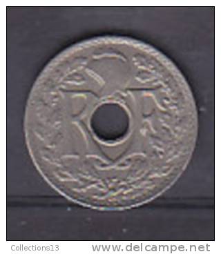 FRANCE - 3eme Republique - 25 Cts Lindauer - Cupro-nickel - 1937 - 25 Centimes