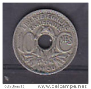 FRANCE - 3eme Republique - 10 Cts Lindauer - Cupro-nickel - 1930 - 10 Centimes