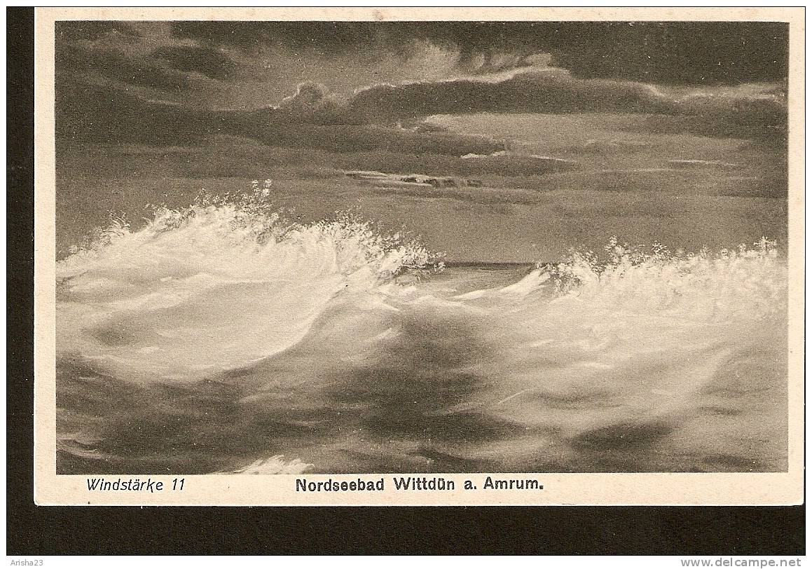 Germany, Nordseebad Wittdun A. Amrum - Windstarke 11 - Nordfriesland