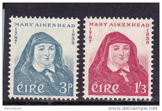 IRLANDE - YVERT N° 138/9 ** - COTE = 28 EUROS - Unused Stamps