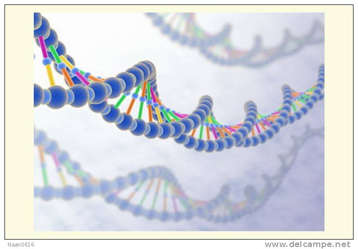 [NZ08-105  ]    Chemistry Gene DNA Biochemistry, Postal Stationery --Articles Postaux -- Postsache F - Chimie