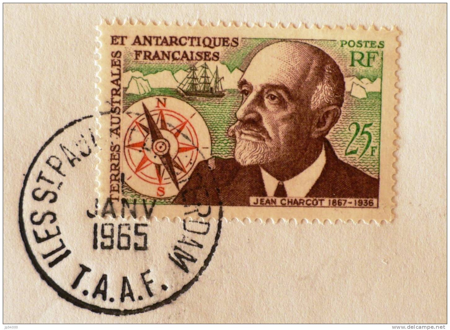 TAAF Yvert N°19 Oblitéré - Used Stamps