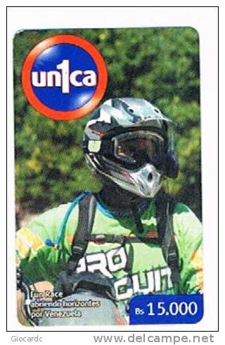 VENEZUELA - CANTV (GSM RECHARGE) - UN1CA - FUN RACE -   USED  -  RIF. 2134 - Sport