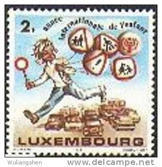 LM0266 Luxembourg 1979 Traffic Safety Child 1v MNH - Nuevos