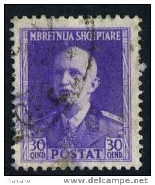 PIA - ALBANIA - OCCUPAZIONE ITALIANA - 1939 - Ordinaria  - (Sas 23) - Albanie