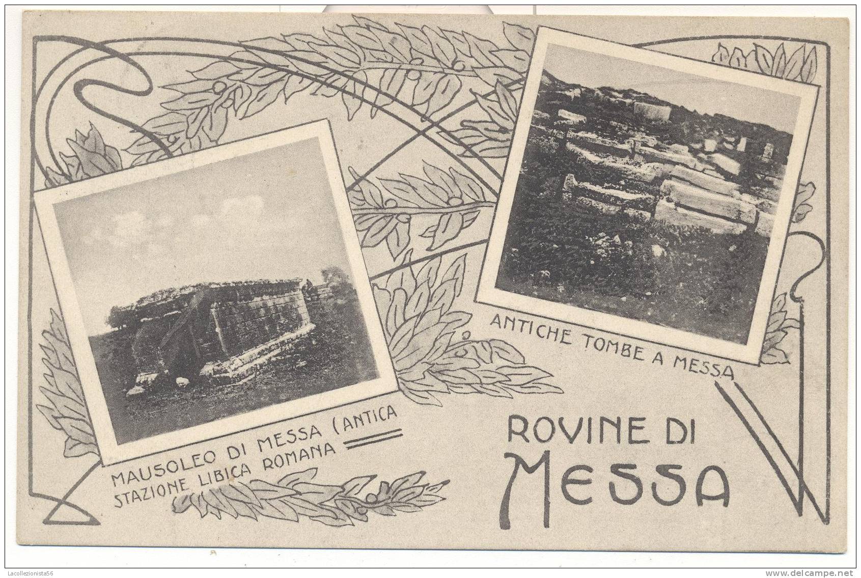 378-ROVINE DI MESSA(LIBIA)-EX COLONIE ITALIANE-1912-FP - Altre Guerre