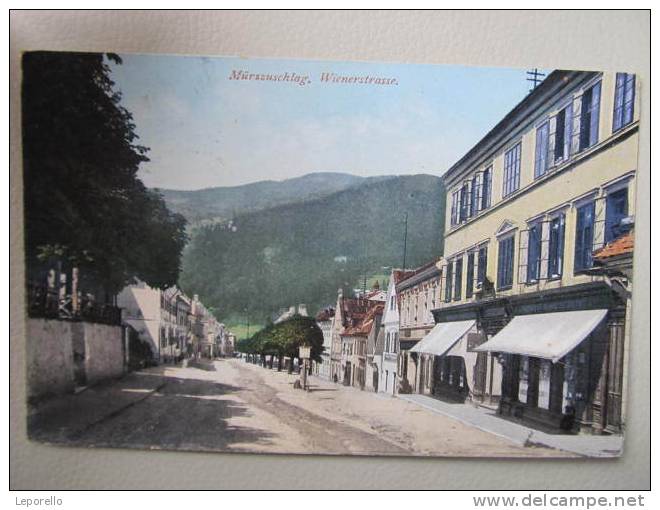 AK MÜRZZUSCHLAG Wienerstrasse 1910 // J D*3012 - Mürzzuschlag