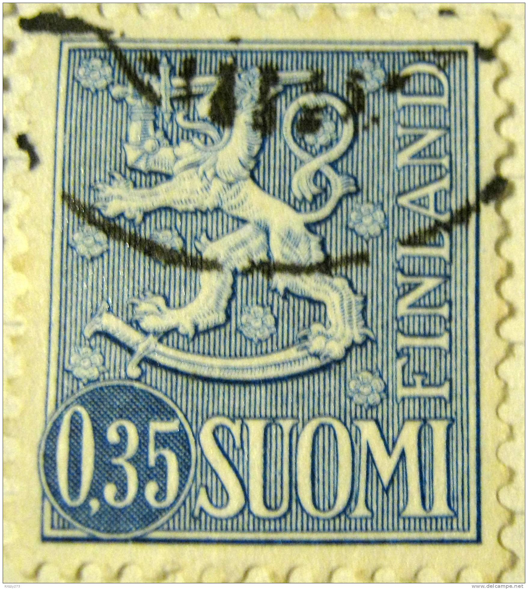 Finland 1963 Heraldic Lion 0.35 - Used - Neufs