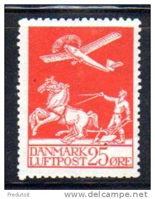 DANEMARK - PA  N° 3 * - Posta Aerea