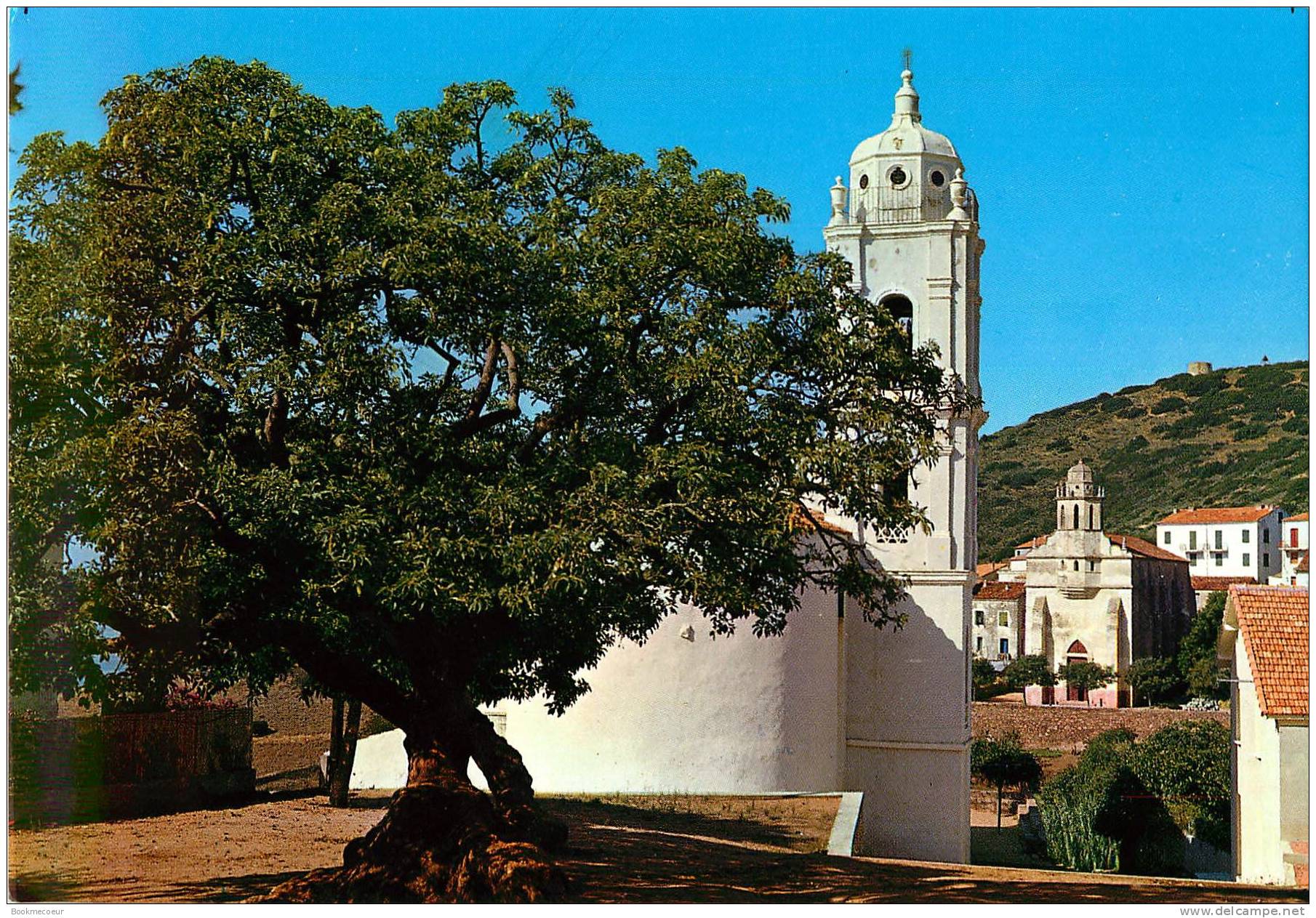 CORSE   CARGESE L'EGLISE LATINE ET LA GRECQUE  LA PLAGE DU PERO AU PIED DE LA CITE  BASTIA LA PLACE ST NICOLAS - Corse