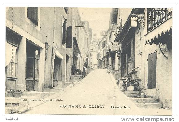 82 // MONTAIGU DU QUERCY, Grande Rue - Montaigu De Quercy