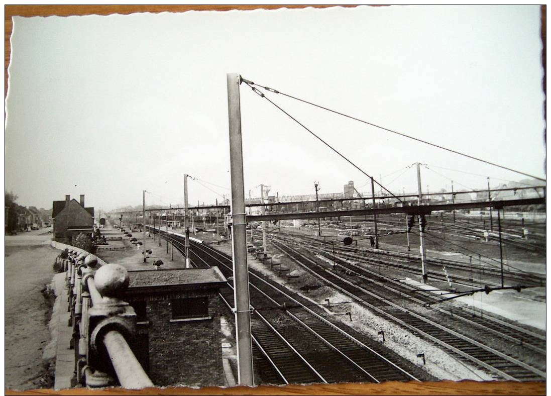 CPA - MERELBEKE -  Station, Spoorweg - Merelbeke