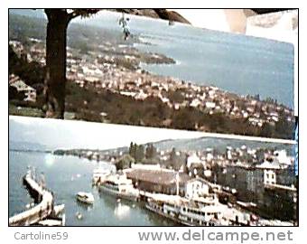 SCHWEIZ SUISSE SWITZERLAND SVIZZERA Rorschach, Hafen Und Bahnhof, NAVE SHIP FERRY VB1969 DN3957 - Rorschach