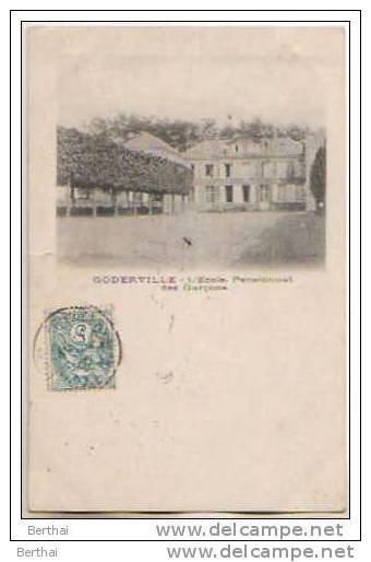 76 GODERVILLE - L Ecole - Pensionnat Des Garcons - Goderville