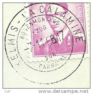 1067 Op Brief Met Stempel KELMIS-LA CALAMINE / ROSENMUNTAGS-ZUG SUN CARNAVAL  (Oostkanton - Canton De L´est) - 1953-1972 Brillen