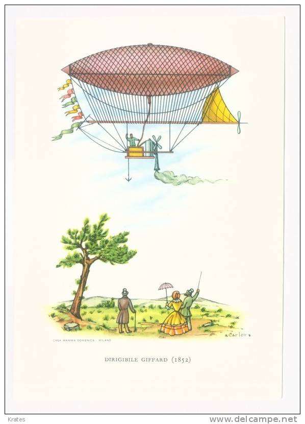 Postcard - Balloons   (V 5868) - Mongolfiere