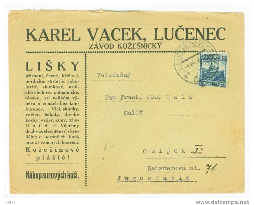 Old Letter - Czechoslovakia - Otros & Sin Clasificación