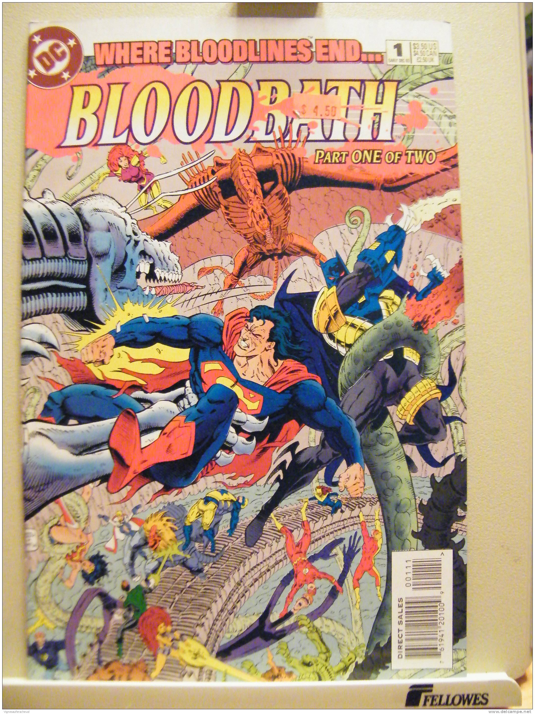 DC Comics-no 1 Early Dec 93: Bloodbath Part 1 Of 2 - DC