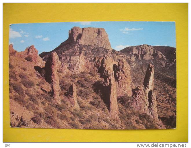 CASA GRANDE Big Bend National Park,Texas;air Mail, JACOB LAKE SIGN - Autres & Non Classés