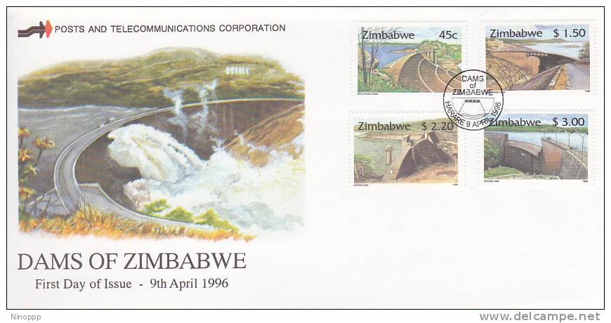 Zimbabwe -1996 Dams FDC - Zimbabwe (1980-...)