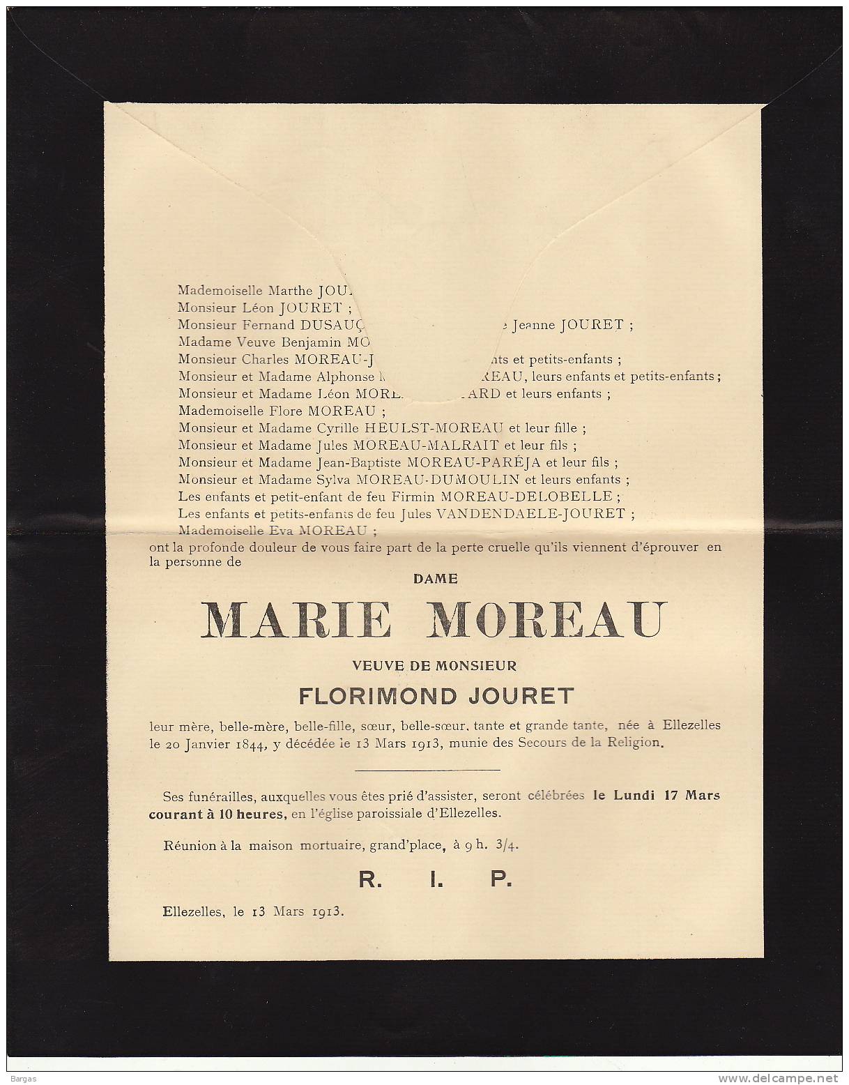 Marie Moreau Jouret Ellezelles - Autres & Non Classés