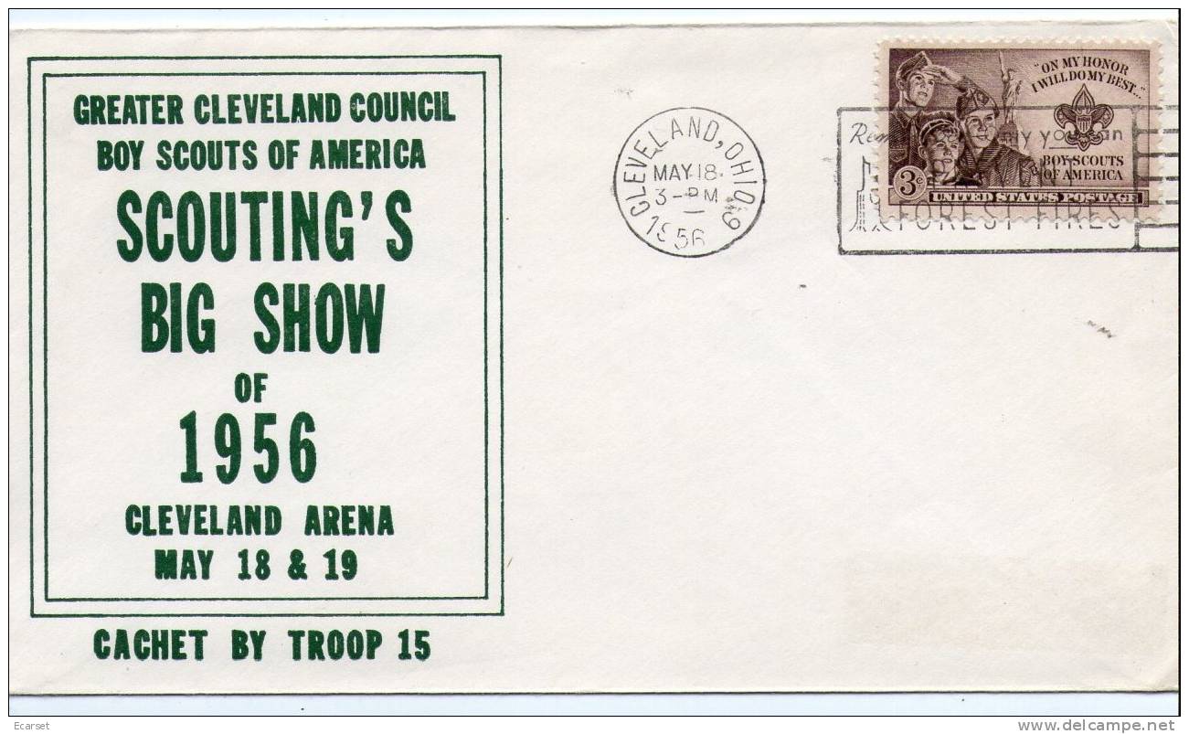 USA - Scout - Greater Cleveland Council Boy Scouts Of America Scouting's Big Show Of 1956. 18/05/1956 - Altri & Non Classificati