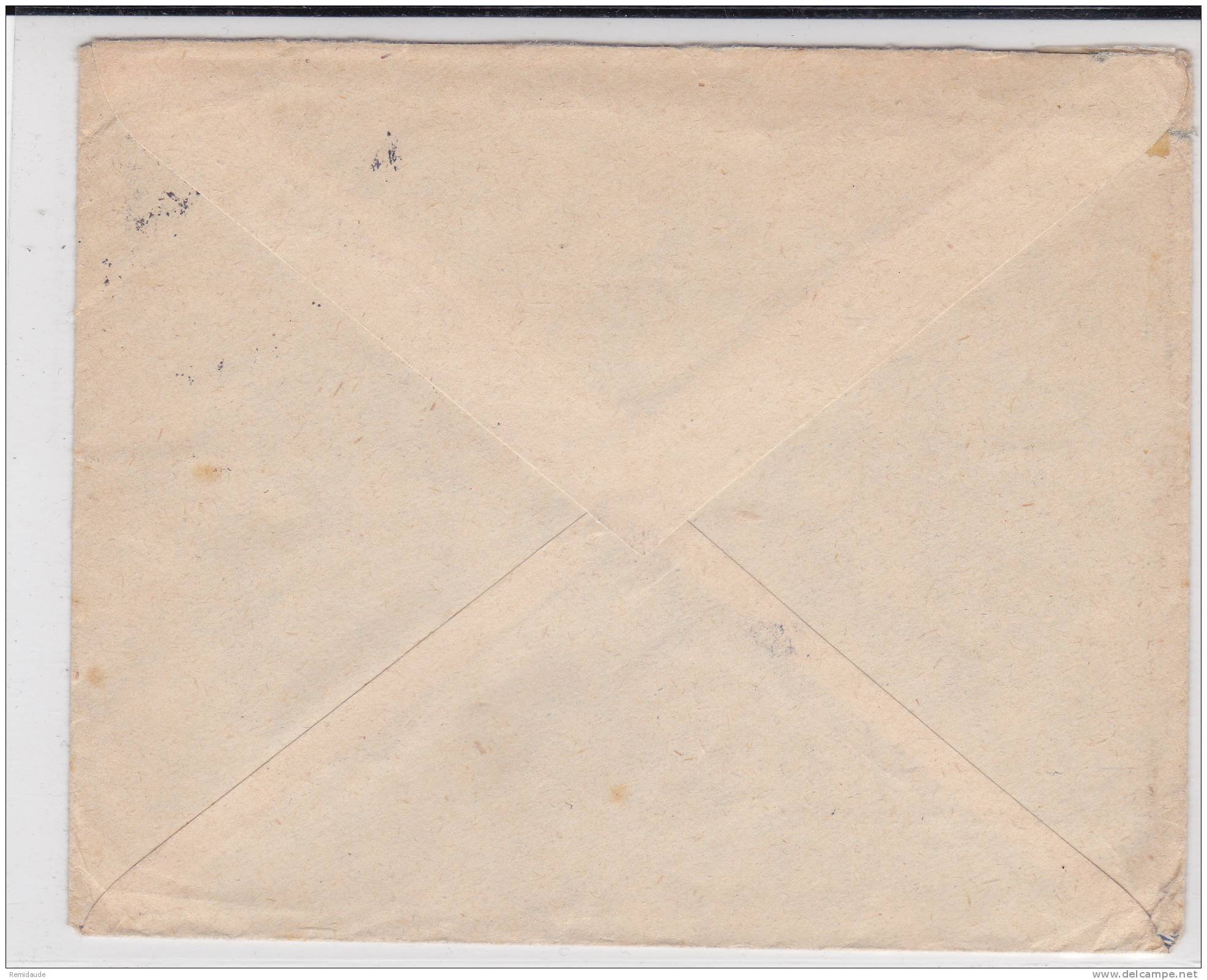 BULGARIE - 1946 - ENVELOPPE "IMPRIMES" De SOFIA Pour ROUBAIX - Storia Postale