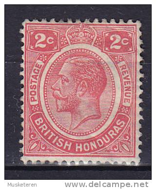 British Honduras 1926 Mi. 91     2 C King George V. MH* - British Honduras (...-1970)