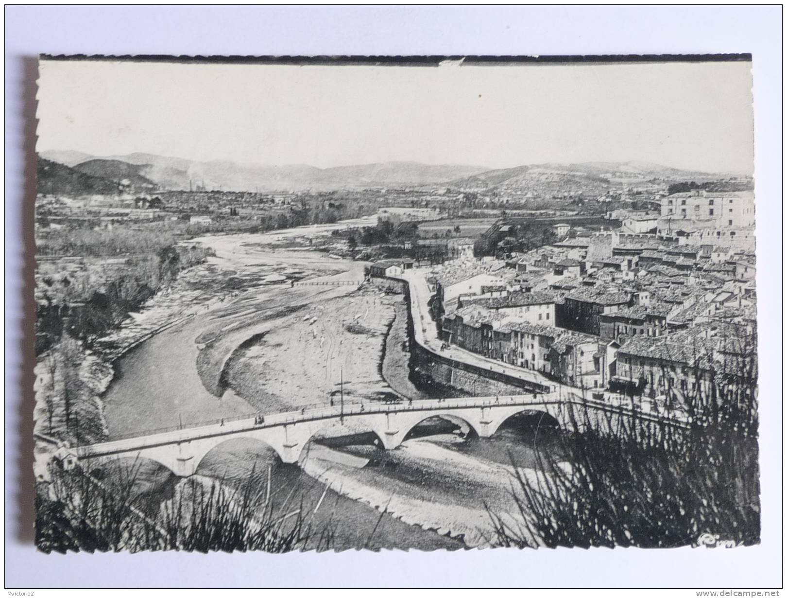 ALES - Le Pont De ROCHEBELLE Et Les Bords Du GARDON - Alès