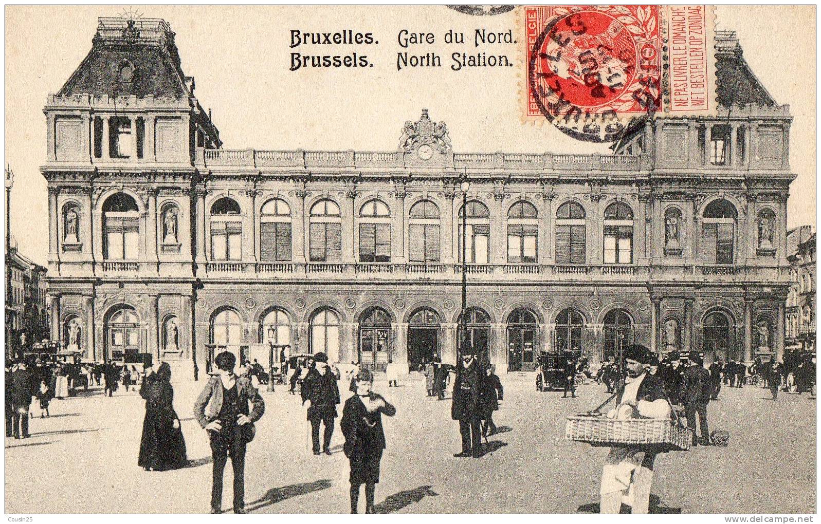 BELGIQUE - BRUXELLES - Gare Du Nord - Nahverkehr, Oberirdisch