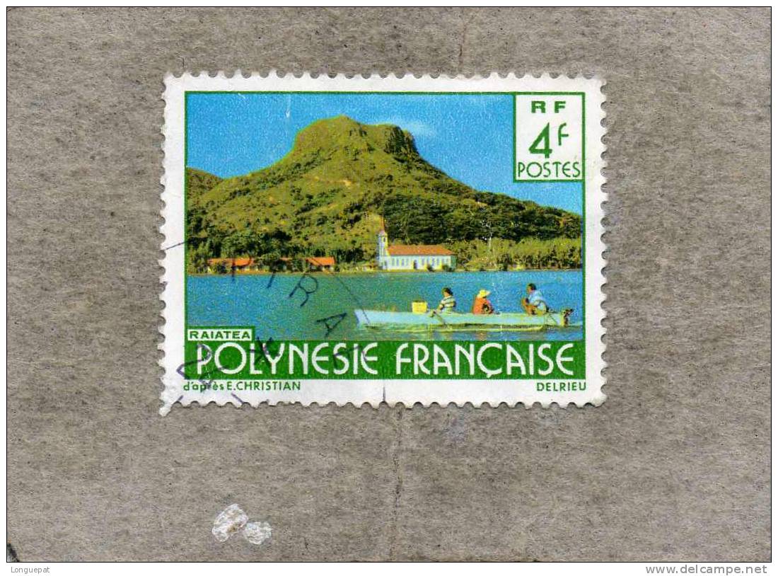 POLYNESIE Française : Paysage De La Polynésie : Raiatea - Tourisme - - Oblitérés