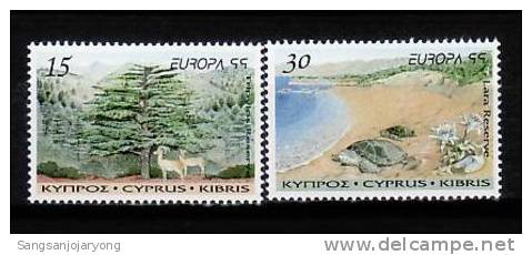 Cyprus Sc933-4 Europa, National Park, Nature Preserves - 1999
