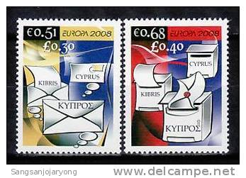 Cyprus 2008' Europa, Letter - 2008