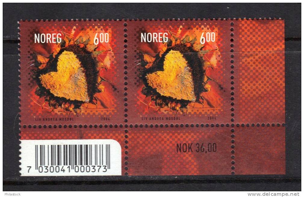 NORVEGE  N° 1439 ** Paire - Unused Stamps