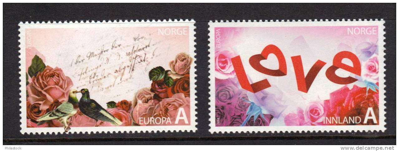 NORVEGE  N° 1578 & 1579 ** - Unused Stamps